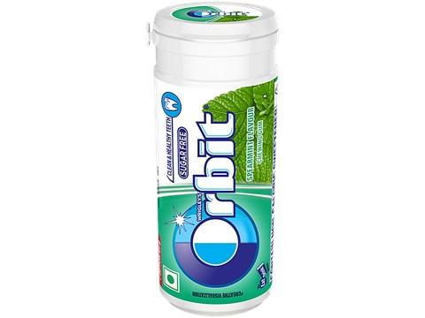Orbit Spearmint Sugar Free Chewing Gum, 19.8 g