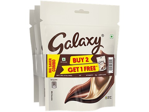 Galaxy Minis Smooth Milk Chocolate Pack, 216 g