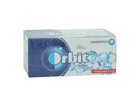 Wrigleys Orbit Chewing Gum - Winterfrost, Sugarfree, 32 pcs