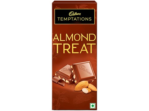 Cadbury Temptations Almond Treat Chocolate Bar, 70 g