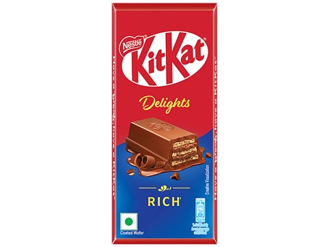 Nestle KitKat Delights Rich Coated Wafer, 50 g