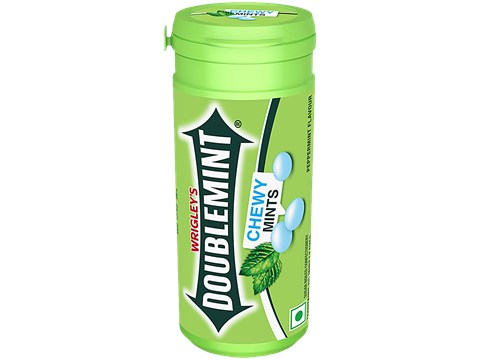 Doublemint Peppermint Flavour Chewy Mint, 28.2 g