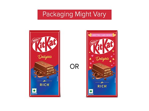 Nestle KitKat Delights Rich Choco-Coated Wafer Bar, 150 g