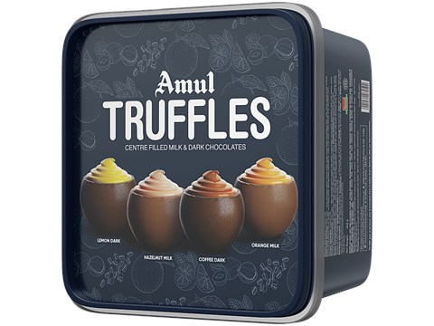 Amul Truffles Centre Filled Milk & Dark Chocolates, 308 g