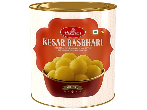 Haldiram's Kesar Rasbhari, 1 kg
