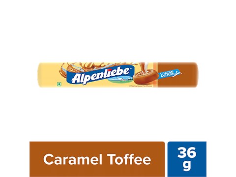 Alpenliebe Caramel Toffee, 36 g