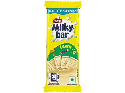 Nestle Milkybar Creamy White Chocolate Tablet Bar, 12.5 g