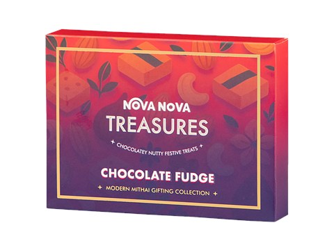 Nova Nova  Treasures Chocolate Fudge, 100 g
