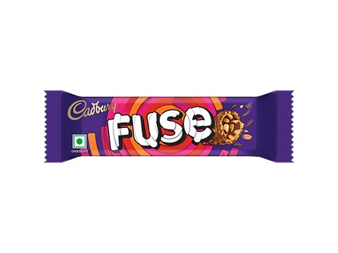 Cadbury Fuse Peanut & Caramel Filled Chocolate Bar, 23 g