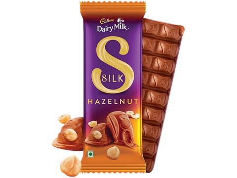 Cadbury Dairy Milk Silk Hazelnut Chocolate Bar, 54 g