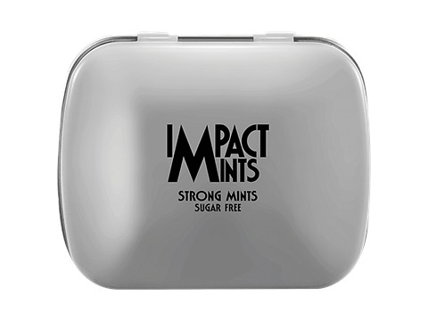 Impact Mint Sugar Free Mint - Strong, Peppermint Flavoured, 14 g