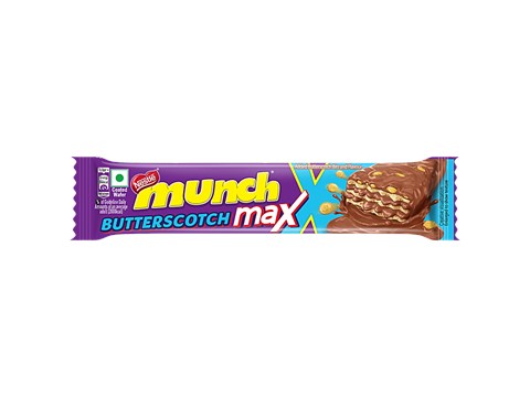 Nestle Munch Butterscotch Max Wafer, 37.5 g