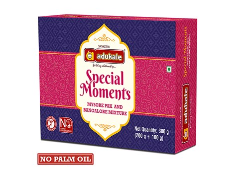 Adukale Special Moments Mysore Pak & Bangalore Mixture, 300 g