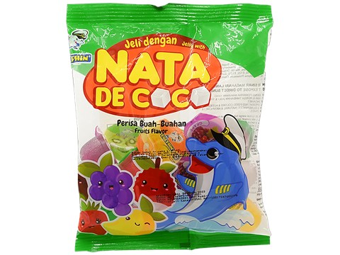 Dolphin Nata De Coco Jelly Cups - Fruit Flavour, 320 g
