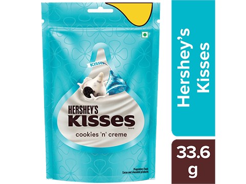 Hershey's Kisses Cookies 'N' Creme Chocolate, 33.6 g