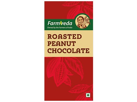 Farmveda Roasted Peanut Chocolate, 50 g
