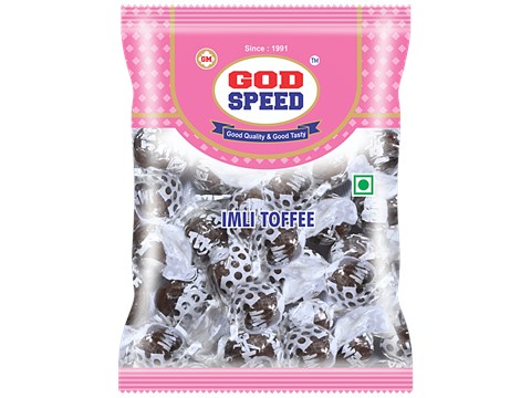 God Speed Imli Toffee - Natural, Sweet & Sour, No Added Flavours, 40 g