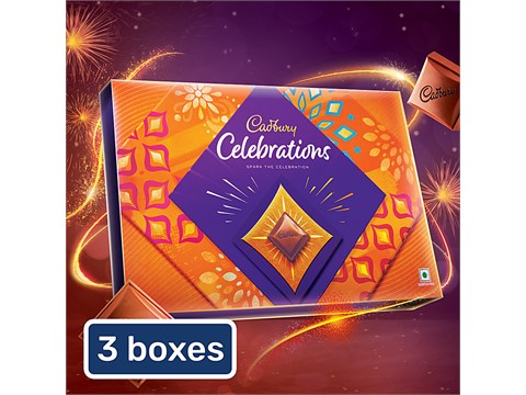 Cadbury Celebrations Assorted Chocolate Gift Pack, 3x179.66 g