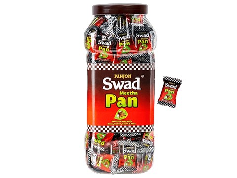 Swad Meetha Pan Paan Candy - Toffee Jar, 500 g
