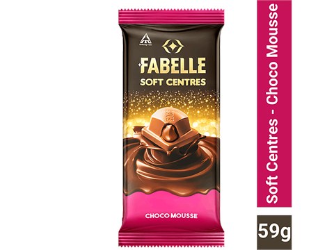 Fabelle Soft Centres - Choco Mousse, 59 g