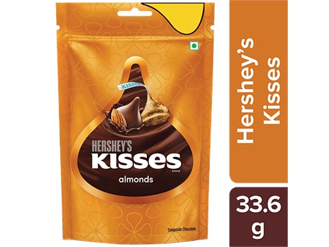 Hershey's Kisses Almonds Chocolate, 33.6 g