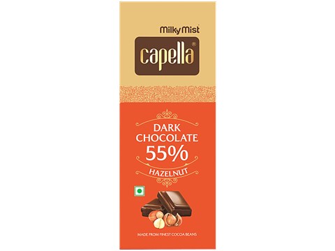 Milky Mist Capella 55% Dark Chocolate - Hazelnut, 80 g