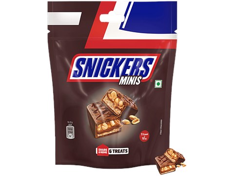 Snickers Minis Chocolate Pack, 69 g