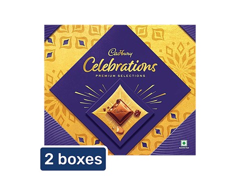 Cadbury Celebrations Premium Selections Assorted Chocolate Gift Pack, 2x247 g