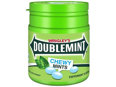 Doublemint Peppermint Flavour Chewy Mints, 56.7 g