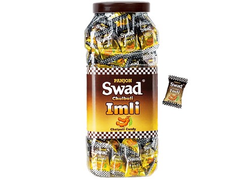 Swad Chulbuli Imli - Tamarind Candy Toffee Jar, 500 g