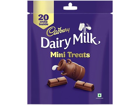 Cadbury Dairy Milk Mini Treats Chocolate Bars, 140 g