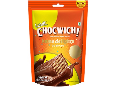 LuvIt Chocwich Home Delights Chocolate, 160 g