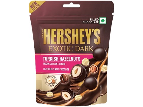 Hershey's Exotic Dark Turkish Hazelnut Mocha & Caramel Chocolate, 26.2 g