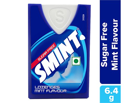 Smint Lozenges - Mint Flavour, Sugar Free, 6.4 g