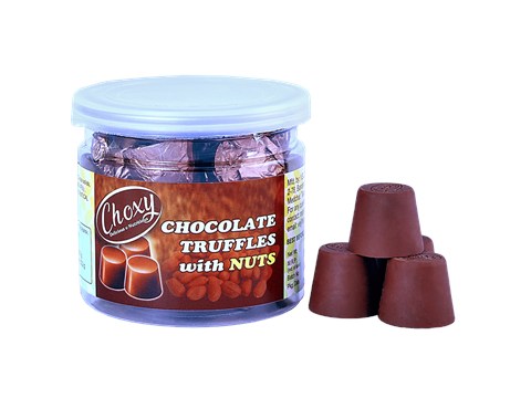 choxy Chocolate Truffles With Nuts, 136 g