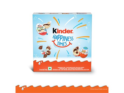 Kinder Happiness Times Cream & Milk Chocolate Gift Pack, 61.4 g