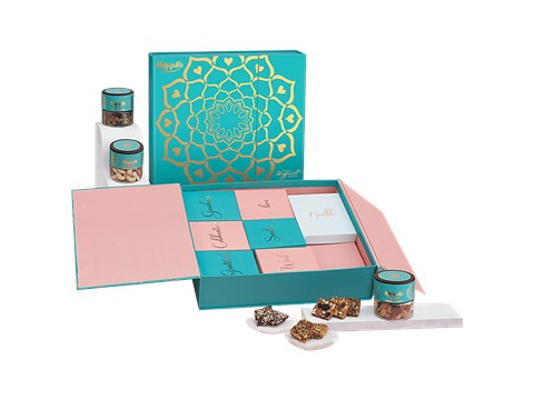 Happilo Dry Fruit Celebrations Gift Box - Neptune, Premium, Healthy & Nutritious, Assorted, 708 g
