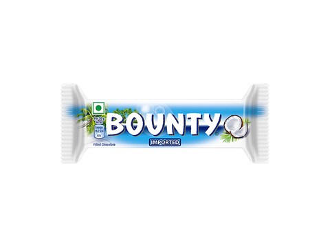 Bounty Coconut Filled Chocolate Bar, 25 g