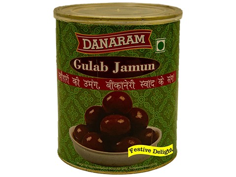 Danaram Festive Delight -  Gulab Jamun, Traditional Indian Sweet, 1 kg