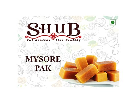 SHUB Mysore Pak - Dessert, Snack, 500 g