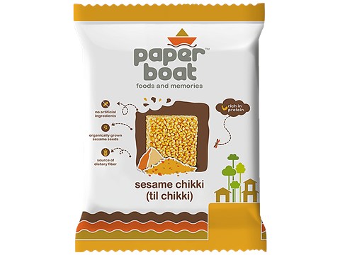 Paper Boat Sesame Chikki, 100 g