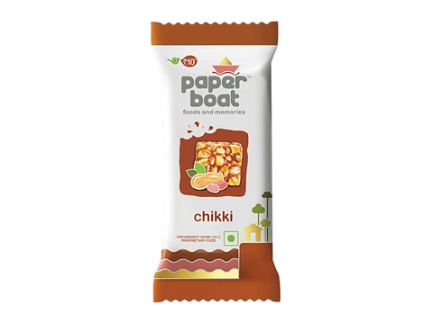 Paper Boat Chikki, Peanut Bar, 25 g