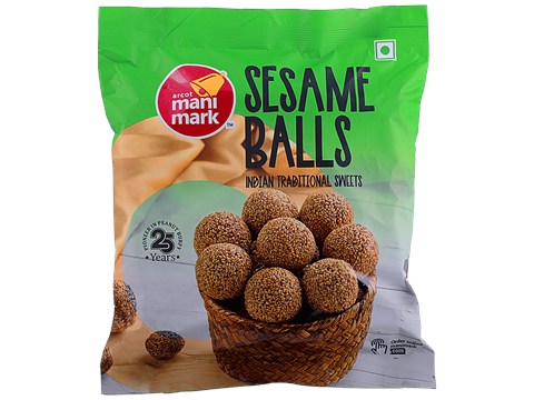 Manimark Sesame Balls - Indian Traditional Sweet, 150 g