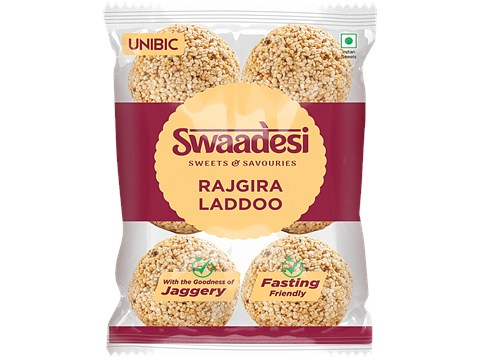 Unibic Swaadesi Rajgira Laddoo, 100 g