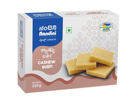 Nandini Cashew Burfi, 250 g