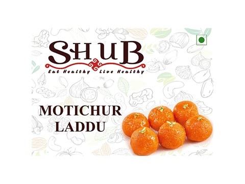 SHUB Motichur Ladoo - Dessert, Snack, 250 g