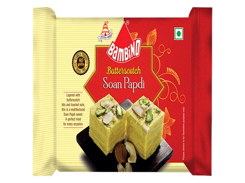 Bambino Soan Papadi -Butter Scotch, 200 g