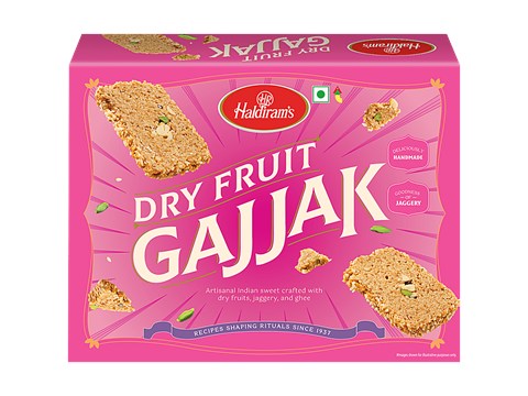 Haldiram's Dry Fruit Gajjak, 400 g