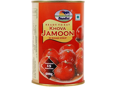 Nandini Khova Jamun In Sugar Syrup, 500 g