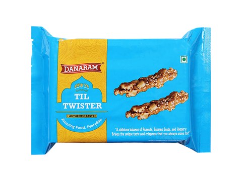 Danaram Til Twister - Sesame & Jaggery Based, Healthy Sweet Dessert, 400 g